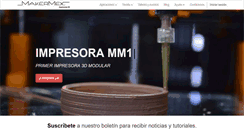 Desktop Screenshot of makermex.com